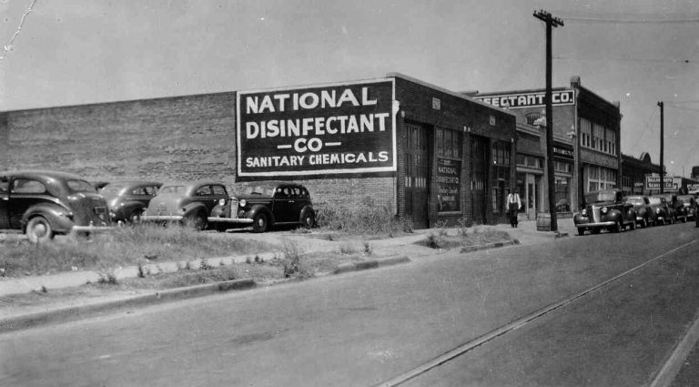 Image of NCH building in the US; taken in the 1940s.