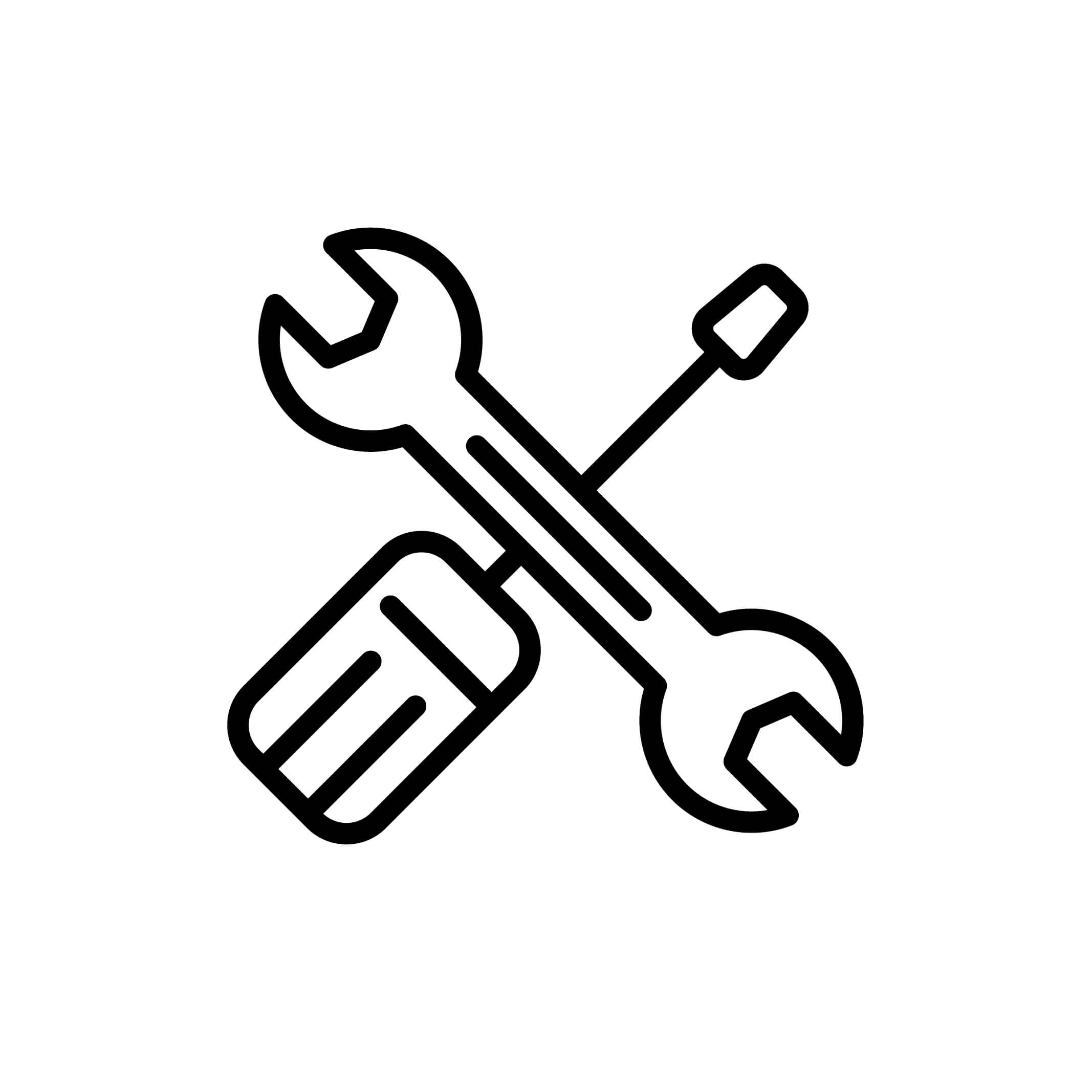 Spanner and screwdriver icon